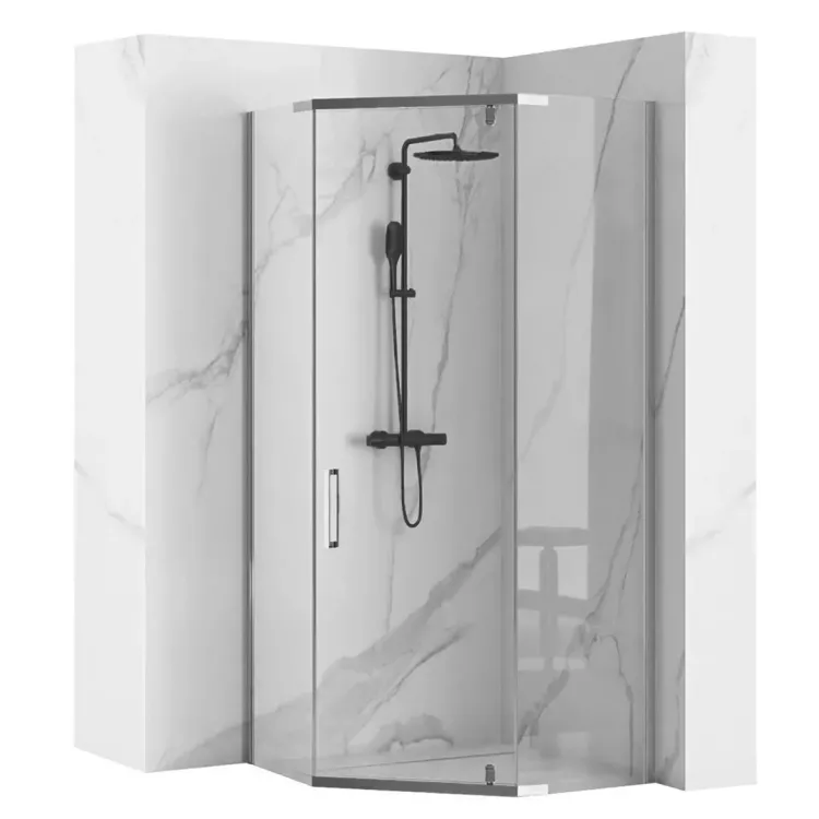 Rea KABINA AXIN CHROM 80x80 REA-K8778 Rea KABINA AXIN CHROM 80x80 REA-K8778