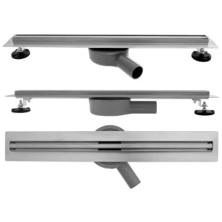 Rea ODPŁYW NEO SLIM PRO SZCZOTKOWANY 500 REA-G8749