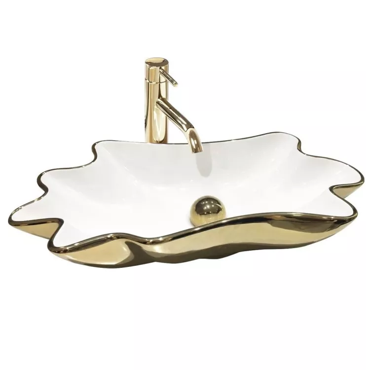 Rea UMYWALKA INFINITY GOLD/WHITE - NABLATOWA REA-U3400