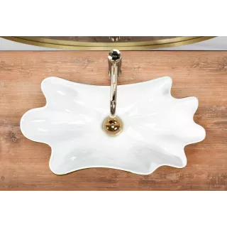 Rea UMYWALKA INFINITY GOLD/WHITE - NABLATOWA REA-U3400