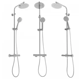 Rea ZESTAW NATRYSKOWY BLISS CHROM TERMOSTAT REA-P8805