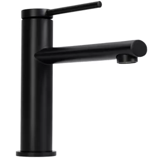 Rea BATERIA UMYWALKOWA OVAL CZARNA NISKA REA-B6516