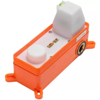 Rea BATERIA UMYWALKOWA PODTYNKOWA OVAL CZARNA + BOX REA-B8860