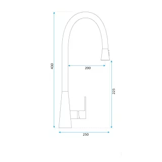 Rea BATERIA KUCHENNA MILD CZARNA REA-B4800