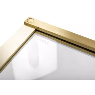 Rea ŚCIANKA PRYSZNICOWA HUGO BRUSH GOLD 80 REA-K6612