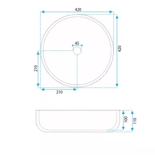 Rea UMYWALKA JODI - NABLATOWA REA-U0273