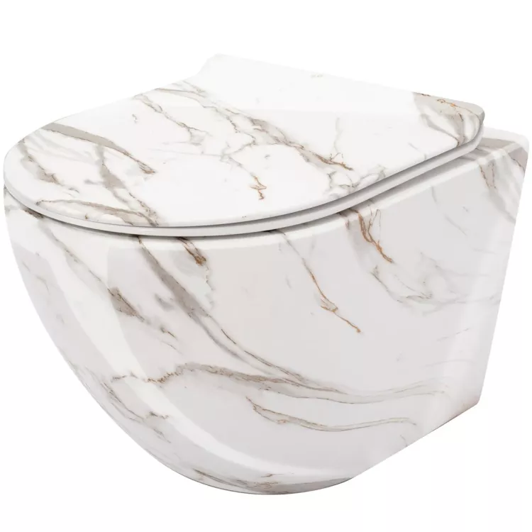 Rea WC - CARLOS RIMLESS LAVA SHINY REA-C0536 Rea WC - CARLOS RIMLESS LAVA SHINY REA-C0536