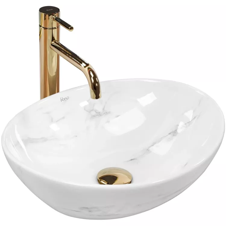 Rea UMYWALKA SOFIA MARBLE NATURE  - NABLATOWA REA-U6605
