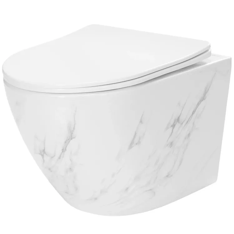 Rea WC - CARLOS RIMLESS NATURE MARBLE REA-C6606