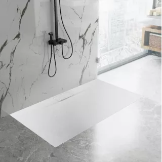 Rea BRODZIK BAZALT LONG WHITE 80x100 REA-K3320