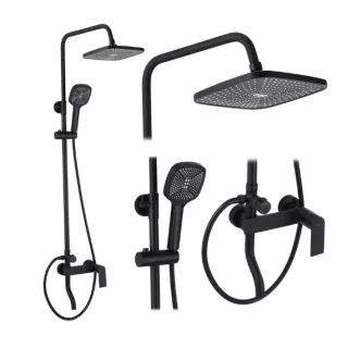 Rea ZESTAW NATRYSKOWY MY1902-77B STORM CZARNY REA-P9532