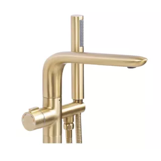 Rea BATERIA WANNOWA PODŁOGOWA ST004 CLARK ZŁOTA SZCZOT REA-B5303