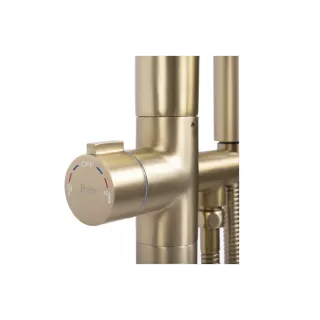 Rea BATERIA WANNOWA PODŁOGOWA ST004 CLARK ZŁOTA SZCZOT REA-B5303