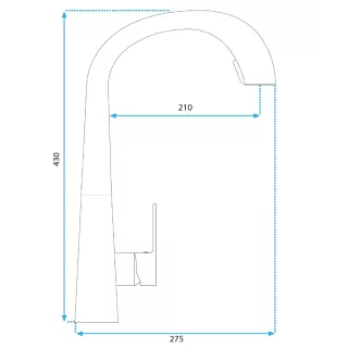 Rea BATERIA KUCHENNA JS-K087B ROSS CZARNA REA-B5313