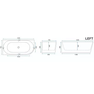 Rea WANNA BELLANTO 150 LEWA REA-W0250