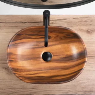 Rea UMYWALKA AMELIA 48 WOOD MATT - NABLATOWA REA-U5060