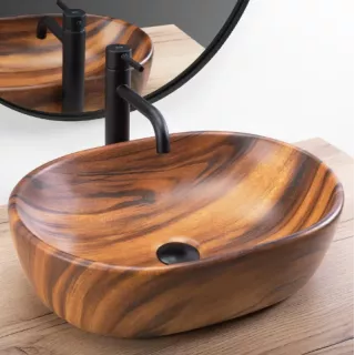 Rea UMYWALKA AMELIA 48 WOOD MATT - NABLATOWA REA-U5060