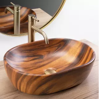 Rea UMYWALKA AMELIA 48 WOOD MATT - NABLATOWA REA-U5060