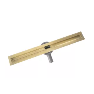 Rea ODPŁYW NEOX SLIM PRO ZŁOTY SZCZOTKOWANY 600 REA-G2713