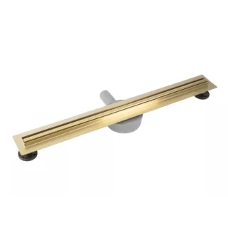 Rea ODPŁYW NEOX SLIM PRO ZŁOTY SZCZOTKOWANY 600 REA-G2713