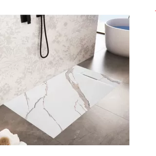 Rea BRODZIK BAZALT CARRARA WHITE 90x120 REA-K7001