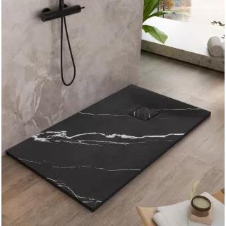 Rea BRODZIK MAGNUM CARRARA BLACK 90x120 REA-K7009