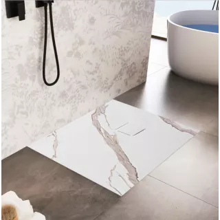Rea BRODZIK MAGNUM CARRARA WHITE 90x120 REA-K7006