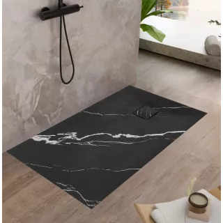 Rea BRODZIK MAGNUM CARRARA BLACK 80x100 REA-K7007