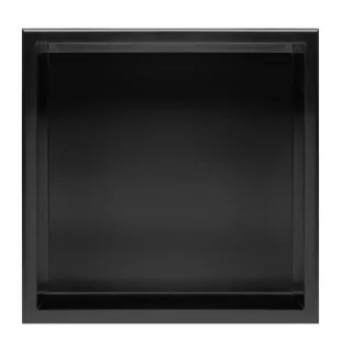 Rea PÓŁKA WNĘKOWA 04 30x30x10 CZARNA REA-05603