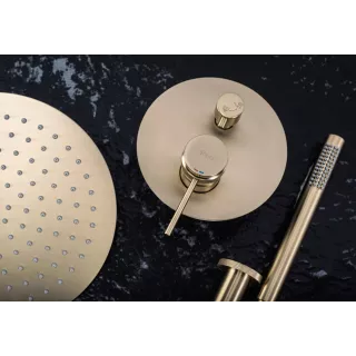 Rea ZESTAW NATR PODTYNKOWY LUNGO GRIP ZŁOTY SZCZ + BOX REA-P8950