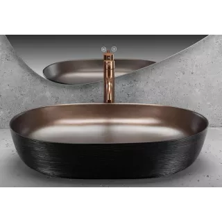 Rea UMYWALKA CLEO 61 COPPER BRUSH/BLACK - NABLATOWA REA-U6383