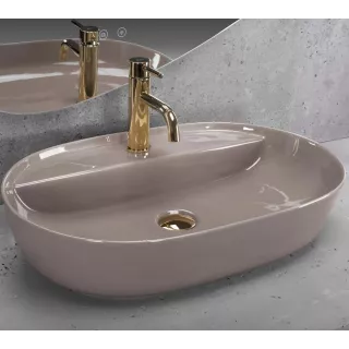 Rea UMYWALKA AURA 61 BEIGE SHINY - NABLATOWA REA-U6381