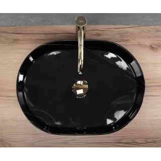 Rea UMYWALKA NADIA 50 BLACK STONE - NABLATOWA REA-U9240