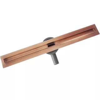Rea ODPŁYW NEOX SLIM PRO MIEDŹ SZCZOTKOWANA 600 REA-G4805