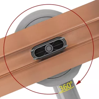 Rea ODPŁYW NEOX SLIM PRO MIEDŹ SZCZOTKOWANA 600 REA-G4805