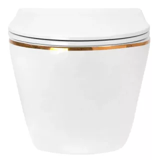 Rea WC - CARLO MINI TORNADO WHITE GOLD EDGE REA-C4800
