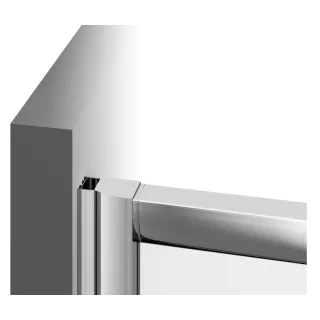 Ravak Kabina prysznicowa Blix BLRV2 90x90, połysk+szkło transparent 1LV70C00Z1