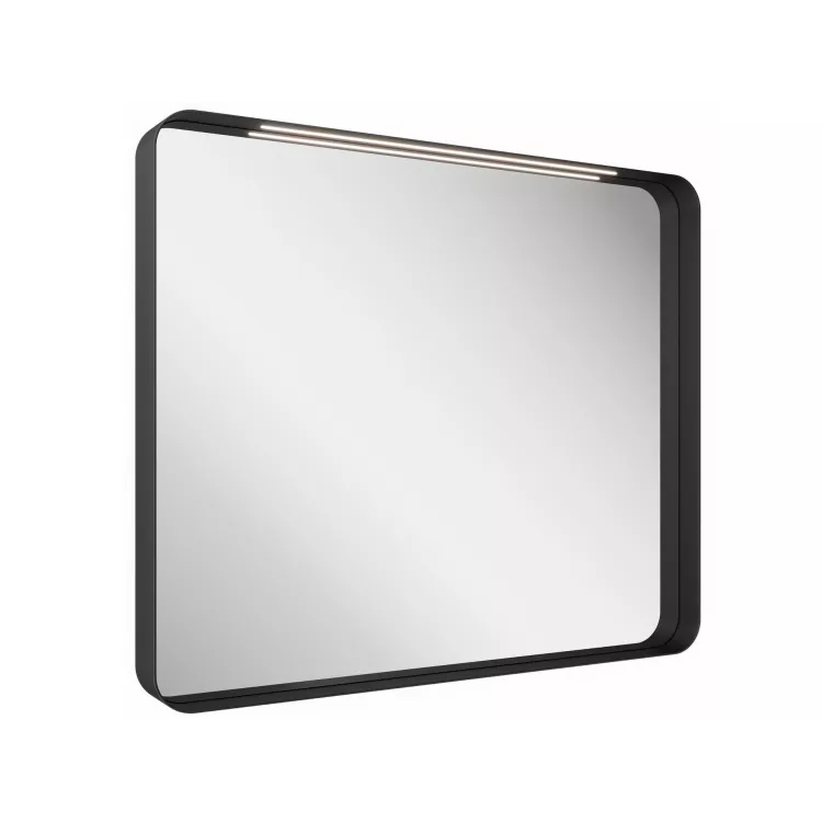 Ravak Lustro Strip 90x70 z oświatleniem, czarne X000001572 Ravak Lustro Strip 90x70 z oświatleniem, czarne X000001572