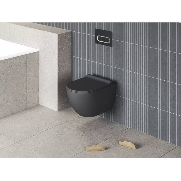Ravak Miska ceramiczna WC Uni Chrome RimOff X01794