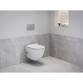 Ravak WC Uni Chrome RimOff z dyszą bidetową X01912