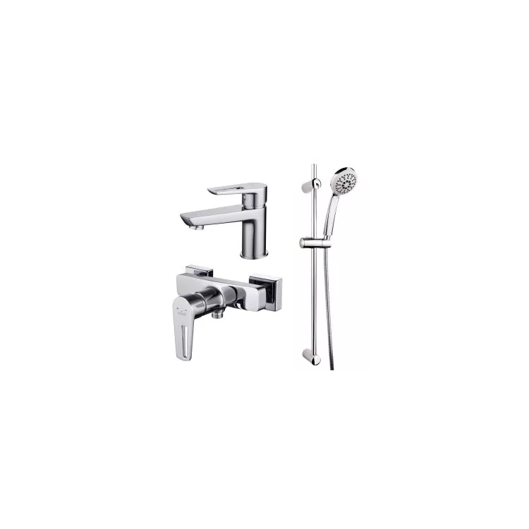 Cersanit SET A36 BATERIA UM MILLE CHROM +BAT NATR MILLE CHR +ZESTAW VIBE WIRT AAEZ1000047036