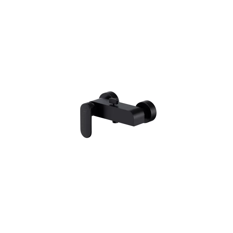 Cersanit BATERIA NATRYSKOWA ŚCIENNA CREA 1 UCHW CZARNA AATS1000436336 Cersanit BATERIA NATRYSKOWA ŚCIENNA CREA 1 UCHW CZARNA AATS1000436336