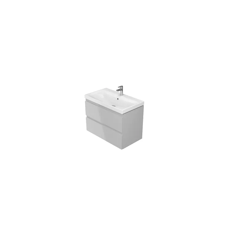 Cersanit SZAFKA PODUMYWALKOWA MODUO 80 SZARA DSM  FSC MIX70% SGSCH-COC-007574 FZZW1010030197
