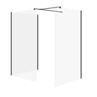 Cersanit SET B811 WALK-IN MILLE CZARNY 90X90X90X200 WIR...