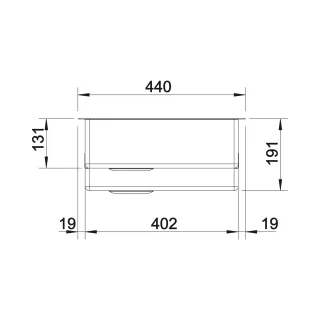 BLANCO CLARON 340/180-U stal polerowana prawa, InFino 521610