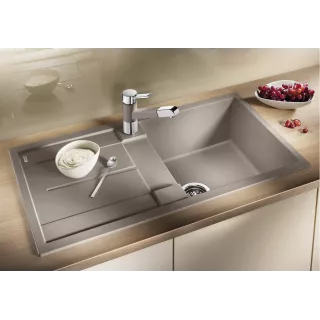 BLANCO METRA 5 S Silgranit biały odwracalny 513205