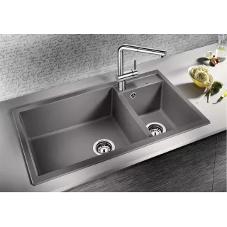 BLANCO METRA 9 Silgranit biały lewa 513269