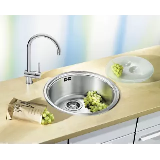 BLANCO RONDOSOL stal szczotkowana 513306
