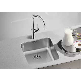 BLANCO SUPRA 450-U stal szczotkowana 518203