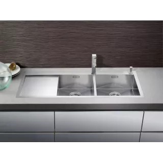 BLANCO ZEROX 550-U stal polerowana, InFino 521591